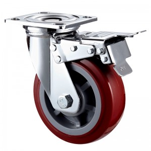 Heavy Duty - Επιχρωμιωμένο περίβλημα με μαύρο τροχό TPE1