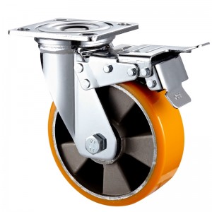 Heavy Duty - Επιχρωμιωμένο περίβλημα με μαύρο τροχό TPE2