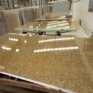 G682 ομίχλη σκουριά κίτρινη πλάκα γρανίτη