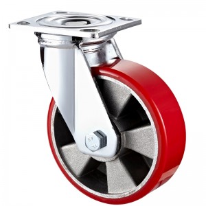 Heavy Duty - Επιχρωμιωμένο περίβλημα με μαύρο τροχό TPE7