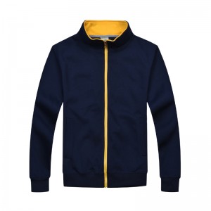 # 303-LightWeight Sweatshirt με αντίθεση φερμουάρ