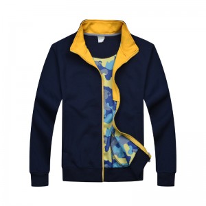 # 303-LightWeight Sweatshirt με αντίθεση φερμουάρ