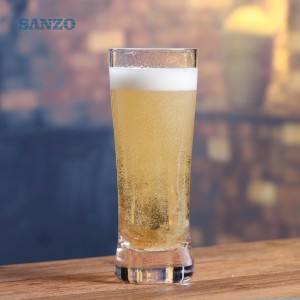 Sanzo 150ml Κορίτσι γυαλιού σώματος γυαλιού μπύρα κούπα μπύρα μολύβδου μολύβι ελεύθερο γυαλί μπύρας με το λογότυπο