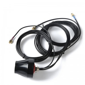 IP67 Εξωτερική χρήση βιδωτής βάσης GPS Glonass 4G LTE WIFI Combo Κεραίας Συνδυασμένη κεραία οροφής