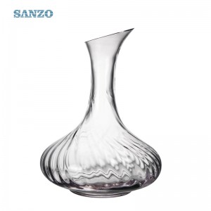 Χειροποίητο φουσκωμένο κρυσταλλικό κρύσταλλο με κλίση υψηλής ποιότητας διακοσμητικό κρασιού από γαλοπούλα