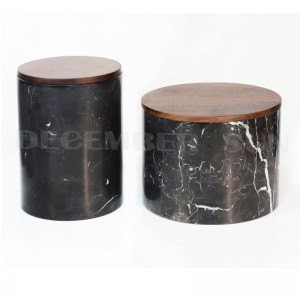 Σετ μαύρου μαρμάρου