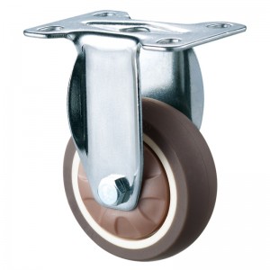 Light Duty - Επιχρωμιωμένο περίβλημα με μαλακό τροχό TPR 14