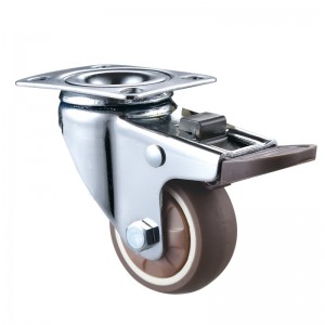 Light Duty - Επιχρωμιωμένο περίβλημα με μαλακό τροχό TPR 14