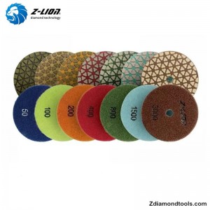 ZL-123J σφουγγαρίστρες λείανσης δαπέδων ρητίνης για έργα πέτρας