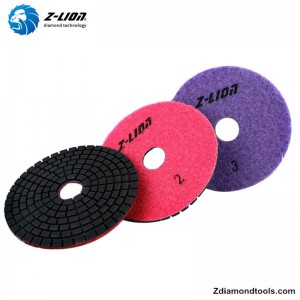 ZL-123A Γυαλιστικά μαξιλάρια λείανσης ρητίνης για πέτρα