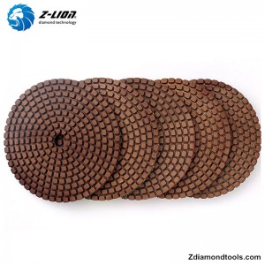 Τα μαξιλαράκια ρητίνης διαμαντιών ZL-123F με χαλκό γεμίσματος για πέτρα