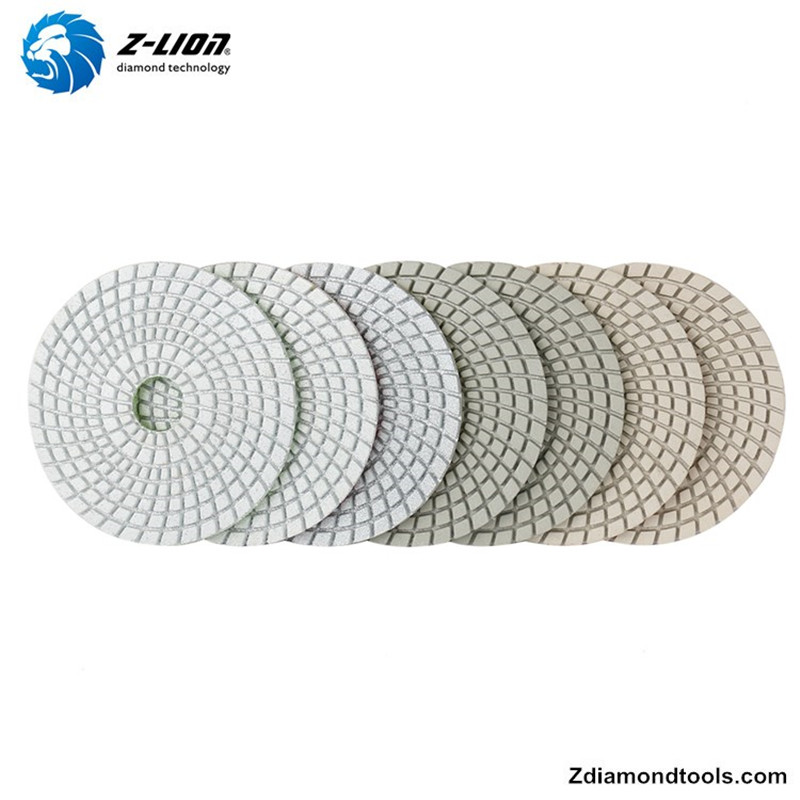 ZL-123CW ρητίνη σφραγισμένα μαξιλάρια στίλβωσης με διαμάντια για πέτρα χαλαζία