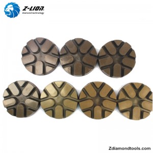 Τα μαξιλαράκια διαμαντιών ZL-16KY για δάπεδα από σκυρόδεμα