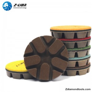 Τα μαξιλαράκια διαμαντιών ZL-16KY για δάπεδα από σκυρόδεμα