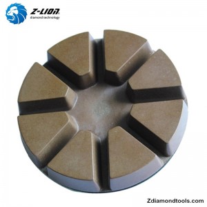 ZL-16A 3 ιντσών υβριδικά σκληρά μαξιλάρια διαμαντιών για σκυρόδεμα