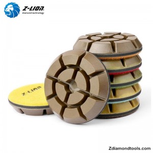 Γυαλιστερό μαξιλάρι λείανσης από ρητίνη σκυροδέματος ZL-16K