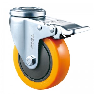 Μεσαίο καθήκον - Επιχρωμιωμένο περίβλημα με κίτρινο τροχό Diamand TPE