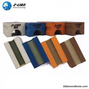 ZL-37CV30 μαξιλάρια στίλβωσης με το χέρι για στίλβωση γυαλιού, υαλοβάμβακα και σύνθετα υλικά