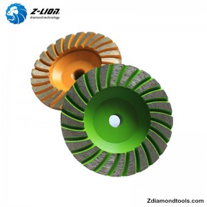 ZL-21 τροχήλατο ρολό 4 ιντσών για πέτρα, λείανση σκυροδέματος