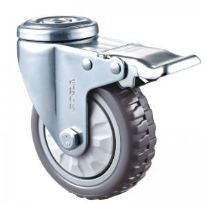 Μεσαίο καθήκον - Επιχρωμιωμένο περίβλημα με γκρι τροχό Diamand TPE