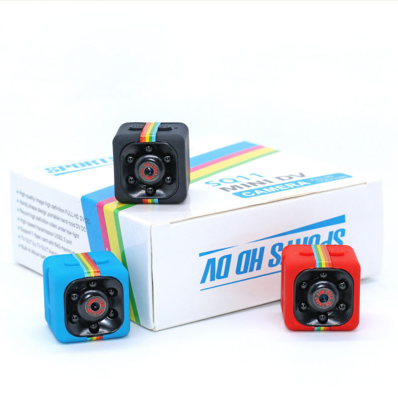 Φορητή φωτογραφική μηχανή Mini Pocket Real HD 720P SQ11 με προβολή 140 μοιρών
