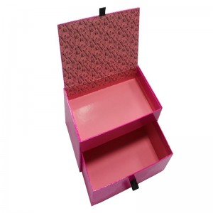 Επαγγελματική συσκευασία τύπου κουτιού διπλό συρτάρι δώρου υψηλής ποιότητας