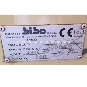 Bibo Αυτόματη μηχανή διάτρησης και σφράγισης για δερμάτινες ζώνες