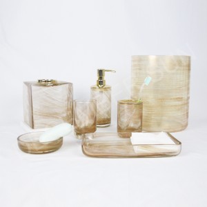 Προφανής επίδραση παγετώνας Εξαρτήματα υαλολογικών μπάνιων