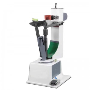 δερμάτινο παπούτσι που κάνει την πλευρά της μέσης μόνιμη μηχανή