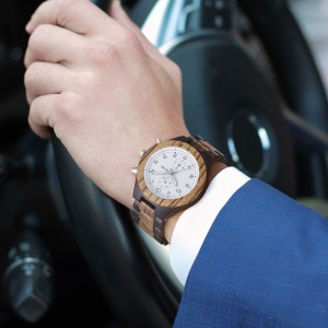 100% φυσικό χειροποίητο ειδικό ξύλινο ρολόι