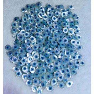 Ο διάβολος μάτι τουρκικά μάτια σε σχήμα λουλουδιού