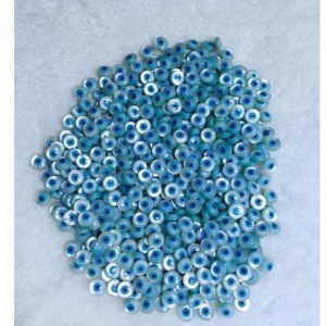 Ο διάβολος μάτι τουρκικά μάτια σε σχήμα λουλουδιού