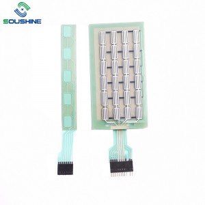 OEM προσαρμοσμένο χωρητικό διάγραμμα κυκλωμάτων διακόπτη μεμβράνης