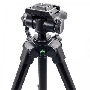 Kingjoy VT-930 φορητό αλουμίνιο DSLR κάμερα τρίποδο Stand με Pan Tilt Head, τηλέφωνο κλιπ, Carry Bag