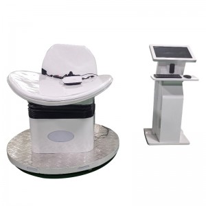 Μουσική συναρπαστική διαφάνεια εικονικής πραγματικότητας γυαλί σκι