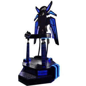 Πάρκο ψυχαγωγίας 9D προσομοιωτή πτήσης εικονικής πραγματικότητας