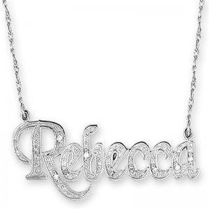 Περίπτωση κρεμαστό κόσμημα εξατομικευμένη κολιέ όνομα κολιέ χρυσό ασήμι