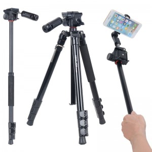 KingJoy Mini Tripod Kit BT-158 για φωτογραφική μηχανή και έξυπνο τηλέφωνο