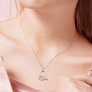 925 ασημένια τριαντάφυλλο κρεμαστό κόσμημα κολιέ κρεμαστό κόσμημα εξατομικευμένη χαραγμένο κολιέ 2020 σχεδίασης