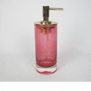 Στρογγυλές λωρίδες χαρακτικής με αξεσουάρ χρωμάτων γυαλισμένο γυάλινο αξεσουάρ