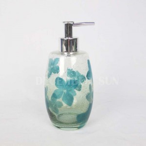 Διαυγές γυαλί με αξεσουάρ μπάνιου που έχουν υποστεί ζύμωση