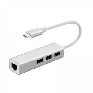Υπολογιστής USB τύπου C έως LAN (1000M) + USB 3.0x3