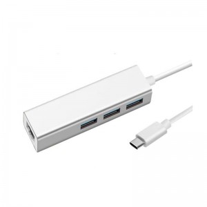 Υπολογιστής USB τύπου C έως LAN (1000M) + USB 3.0x3