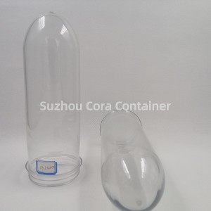 65mm 222g Μέγεθος λαιμού 73mm Plasitc Pet preform για λάδι νερού
