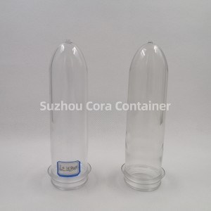 39mm 83G Μέγεθος λαιμού 46mm Plasitc Pet preform για λάδι νερού ποτών
