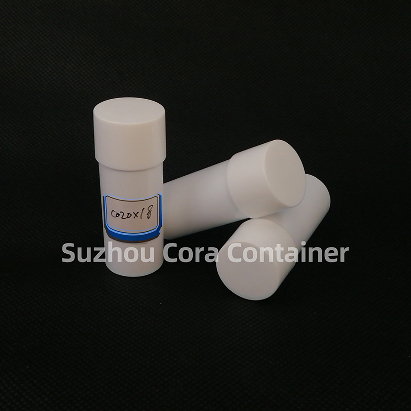 20ml Μέγεθος λαιμού 18mm Πλαστικός Πλαστικός Φιάλης με Καπέλο Screwing