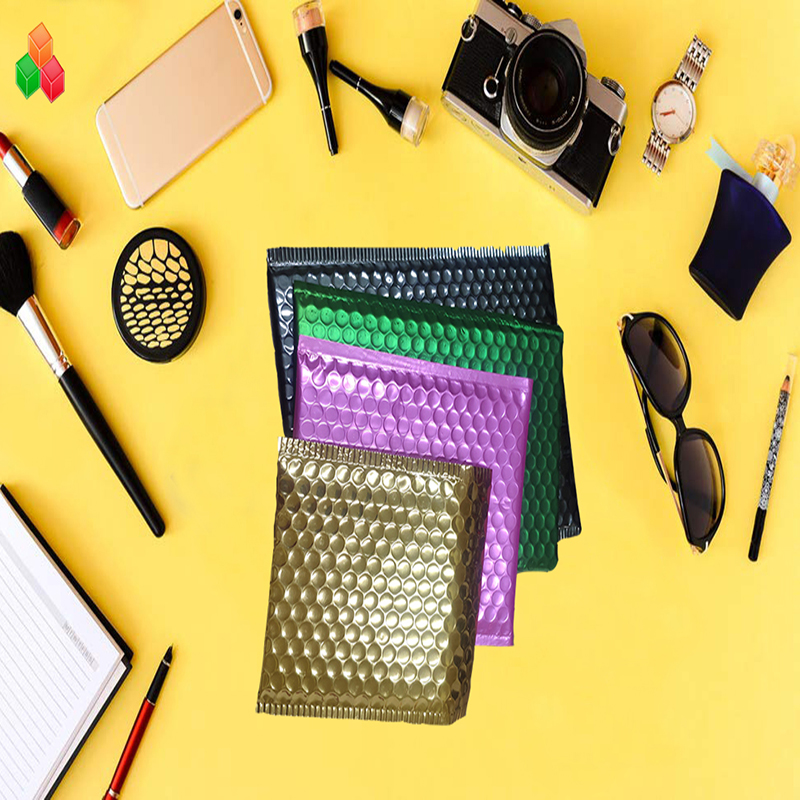 προσαρμοσμένες, παραγεμισμένες πλαστικές σακούλες αλληλογραφίας τυπωμένες φυσαλίδες αέρα αλουμινίου