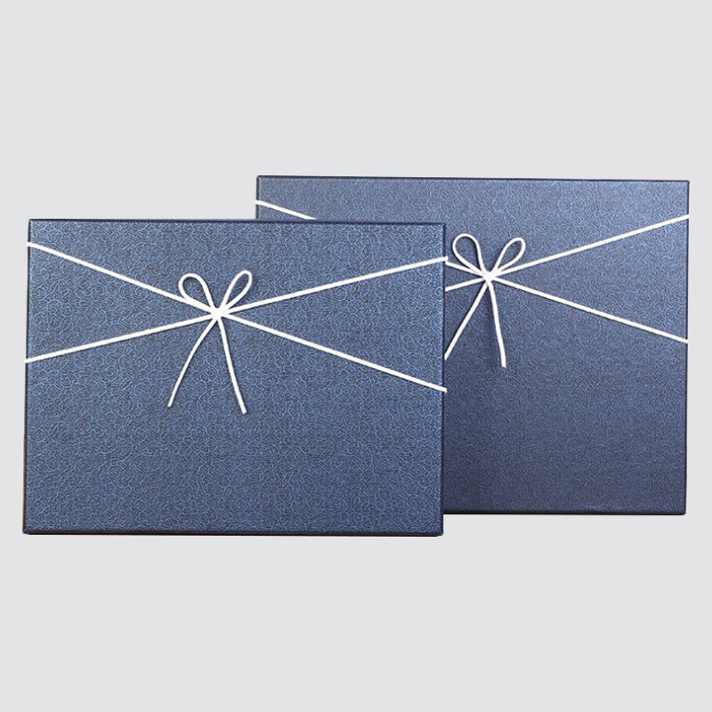 Απλό στυλ ένδυσης Box μέγεθος καπάκι Διακοσμητικό Bow Tie δώρο κουτί