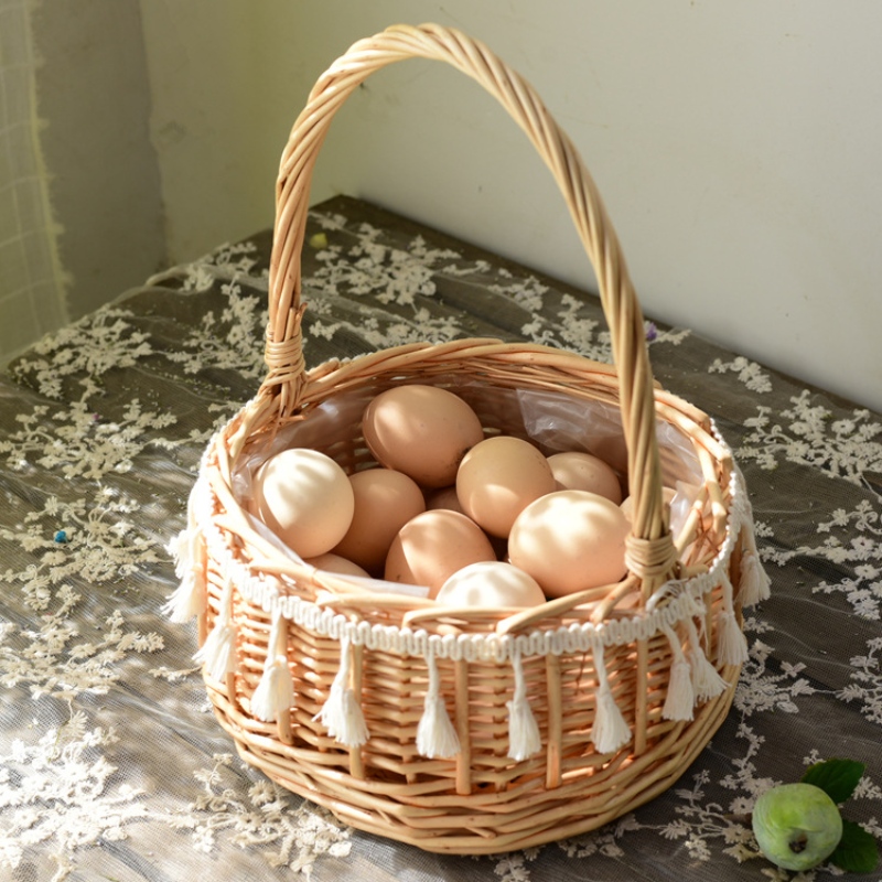 Χειροποίητο καλάθι αποθήκευσης