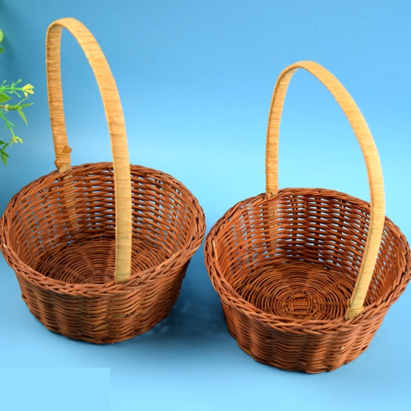 Γυάλινο καλάθι με λαβή